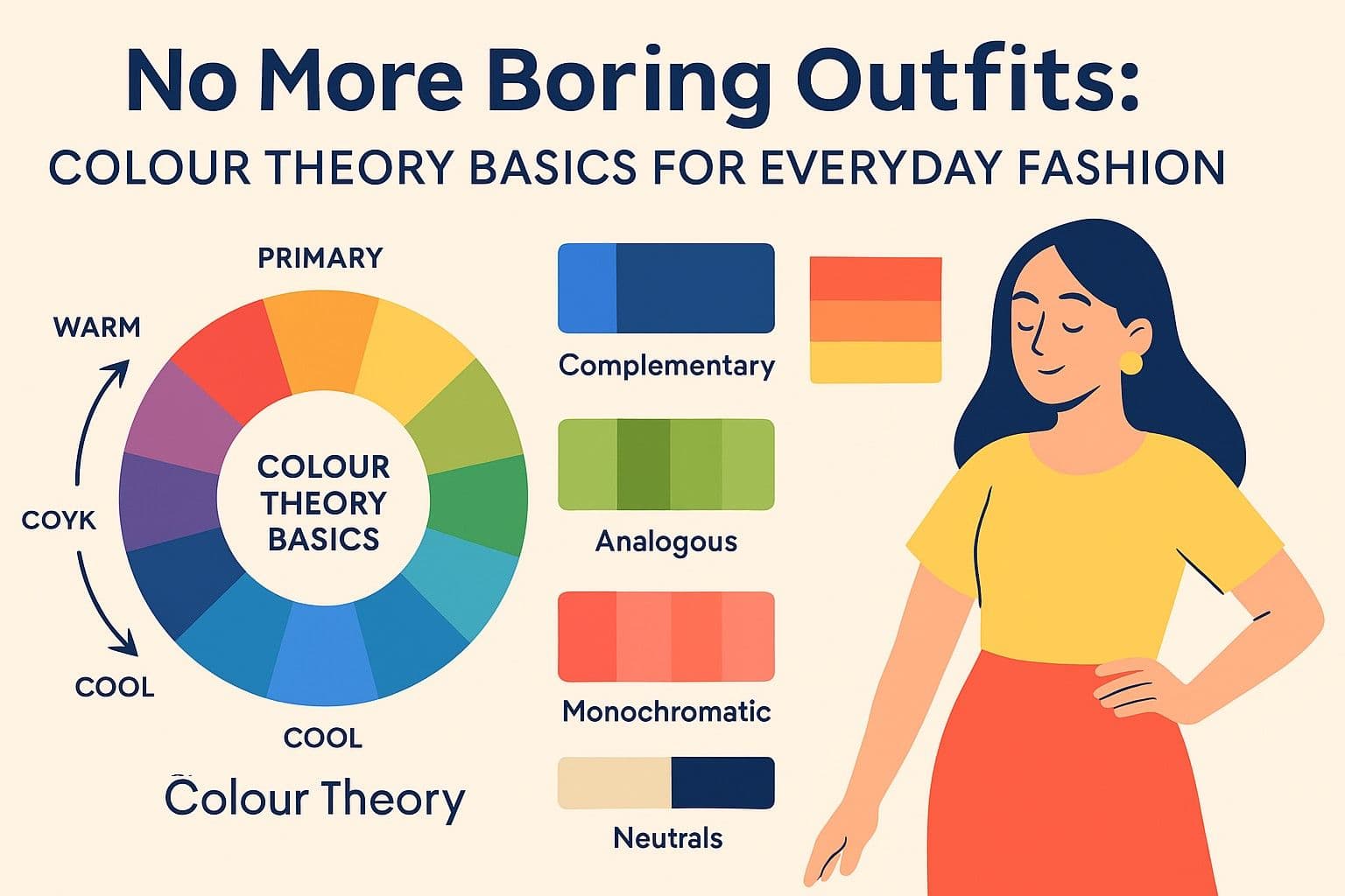 Cover image for Colour Theory Basics for Everyday Fashion