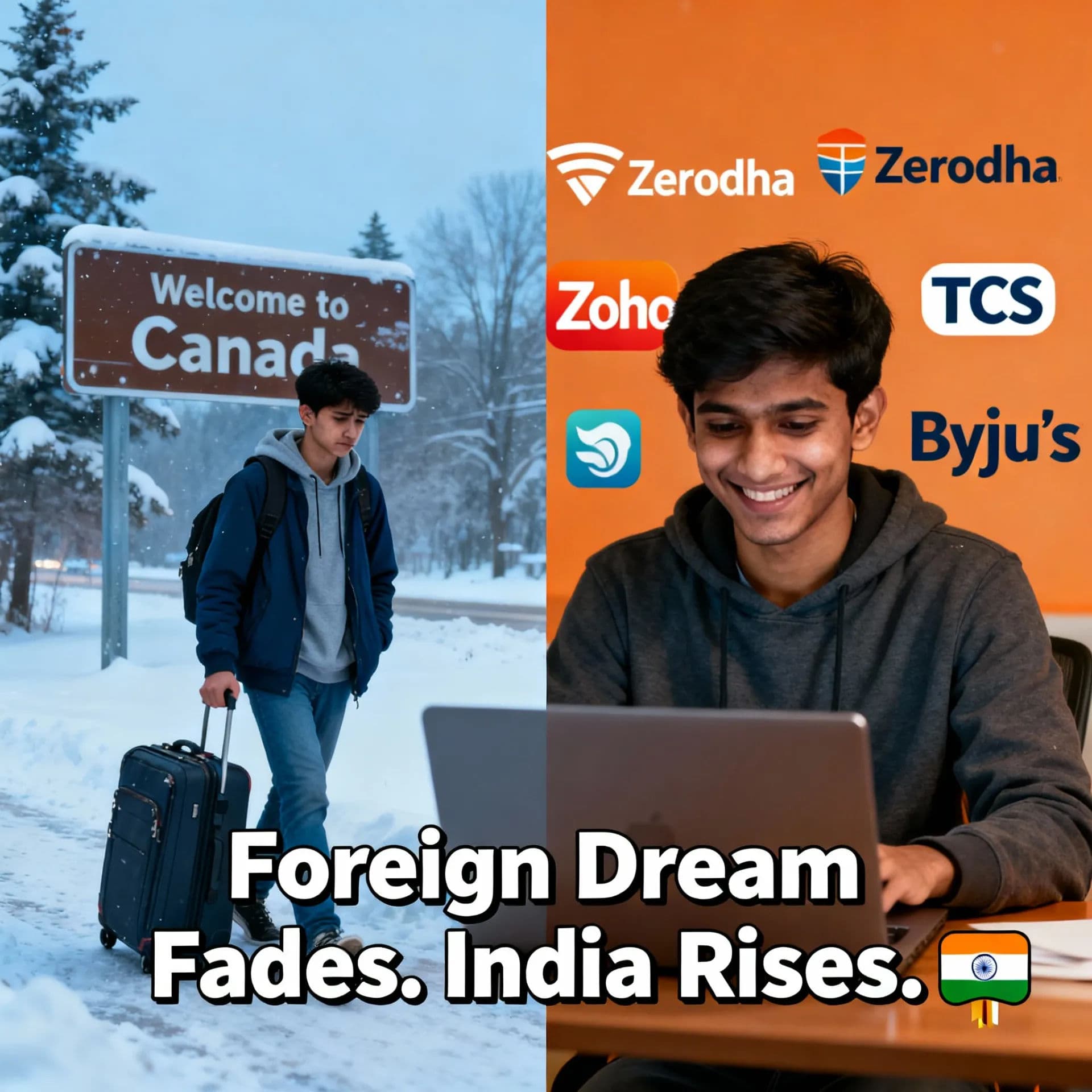 Cover image for Why 8.95 Lakh Indians DITCHED Foreign Dreams in 2024 - The ₹50 Crore Reason Will Make You Cancel Your Visa Application RIGHT NOW!