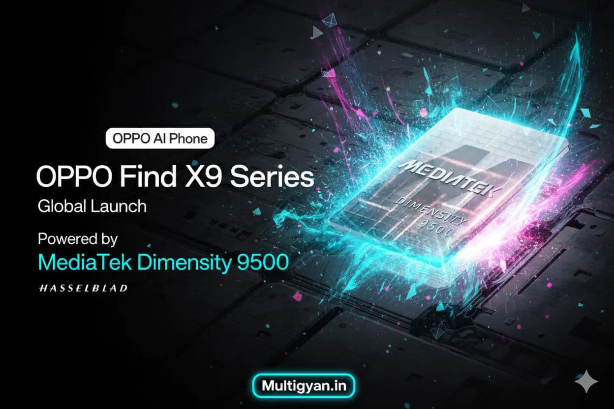 Cover image for OPPO Find X9 Series to Launch Globally, Powered by MediaTek Dimensity 9500