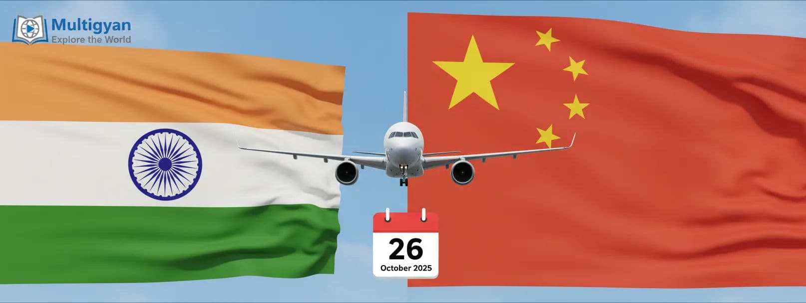 Cover image for India-China Flights Resume From October 26, 2025: A New Chapter in Bilateral Ties