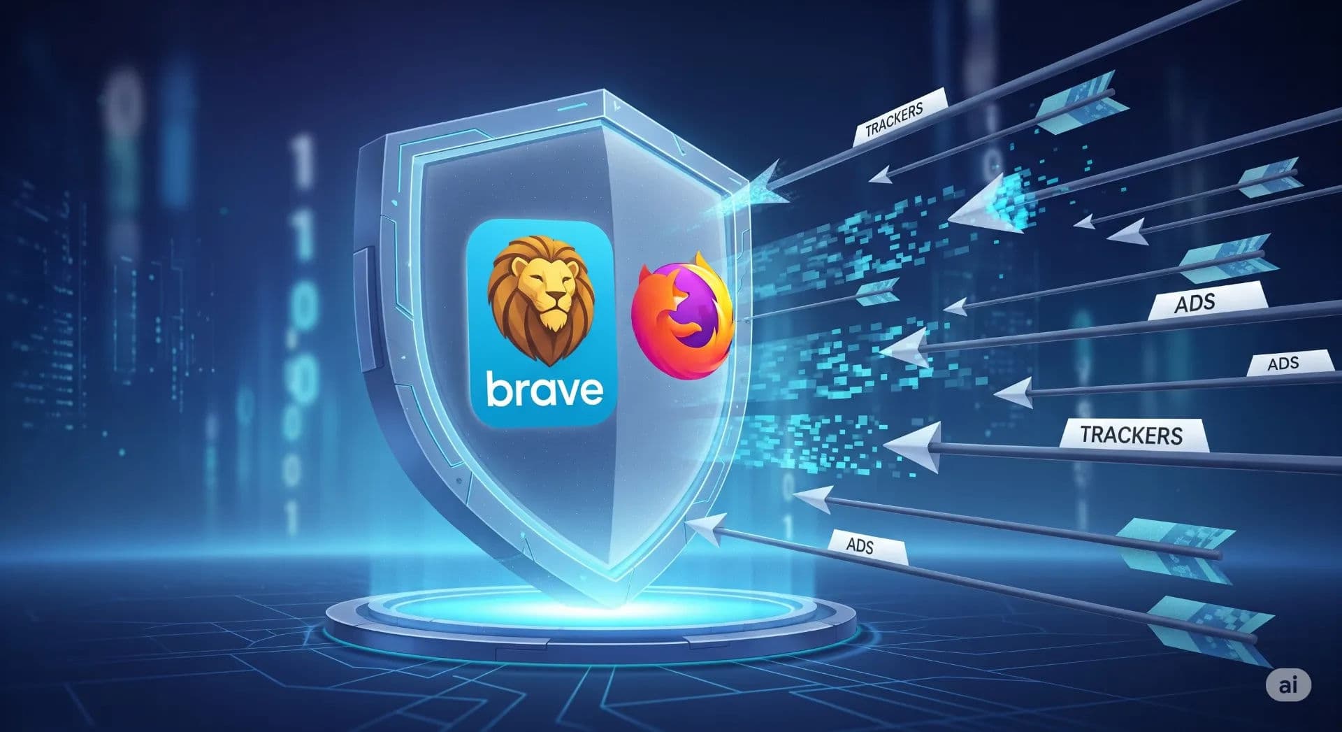 Winner (Tie): Brave & Firefox for Privacy & Security browser