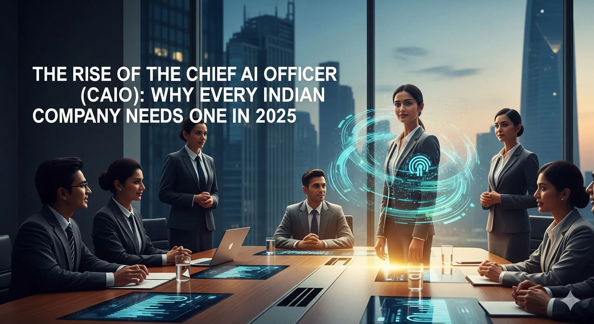 Cover image for The Rise of the Chief AI Officer (CAIO): Why Every Indian Company Needs One in 2025