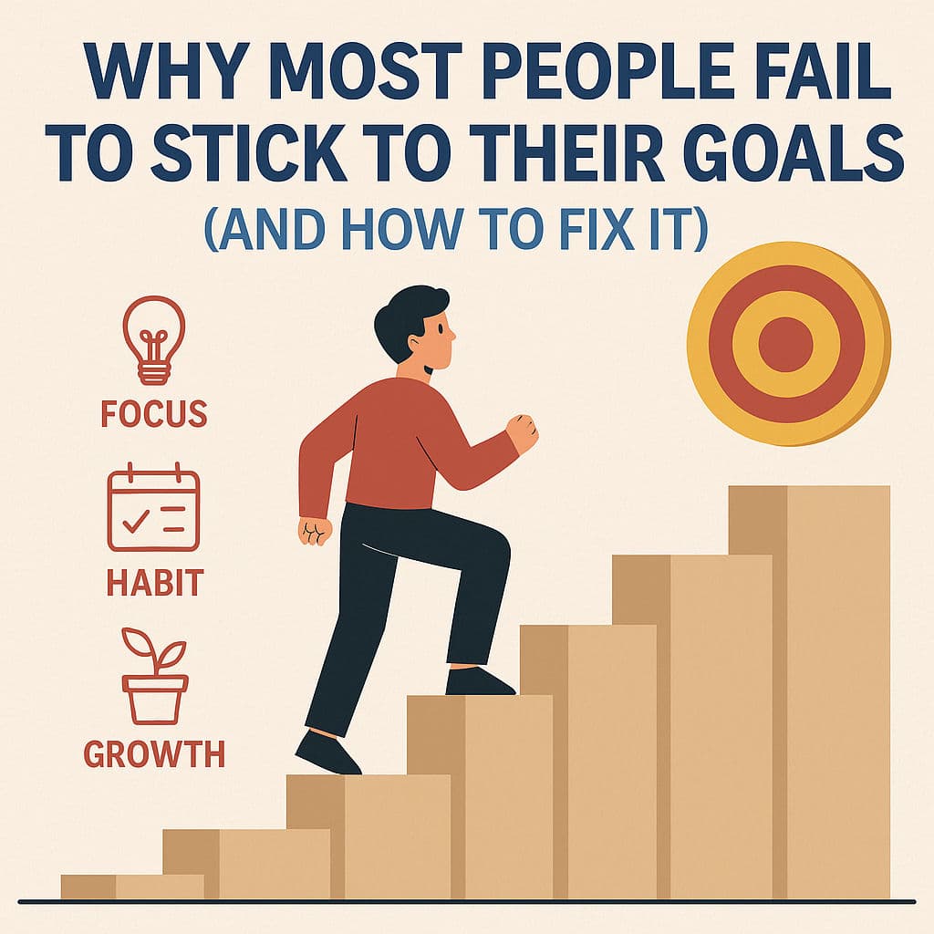 Cover image for Why Most People Fail to Stick to Their Goals (and How to Fix It)
