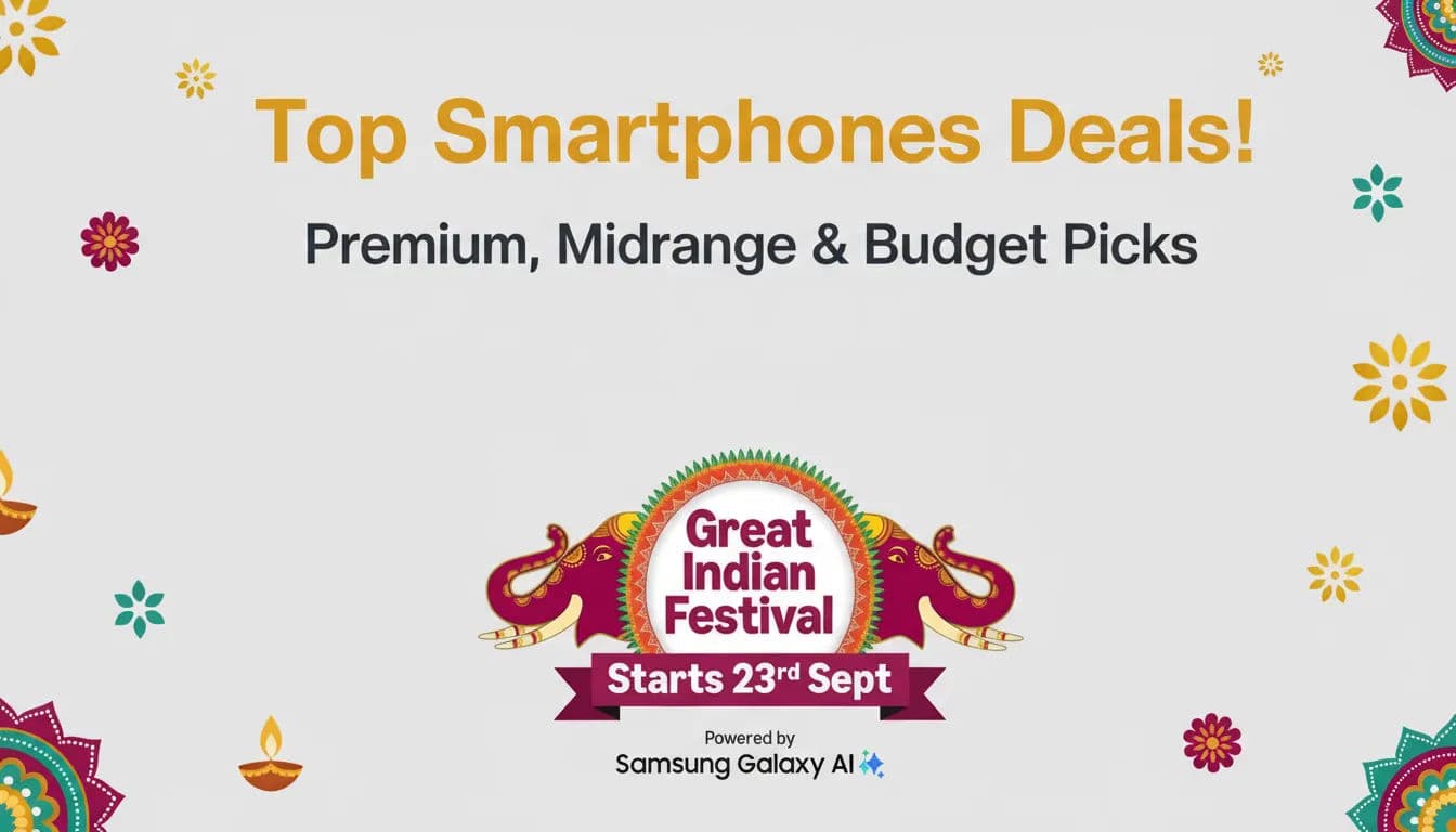 Cover image for Amazon Great Indian Festival 2025 – Dates, Deals & Top 10 Smartphones
