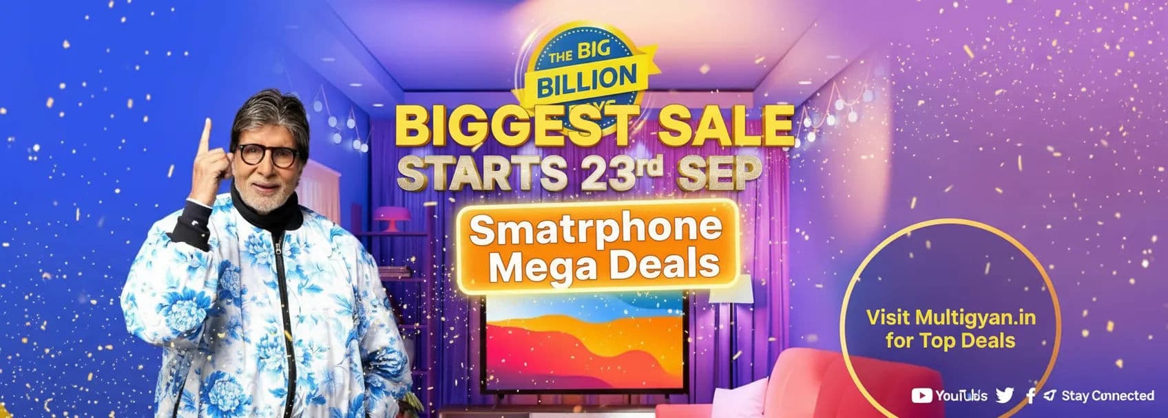 Flipkart Big Billion Days Sale 2025 Banner