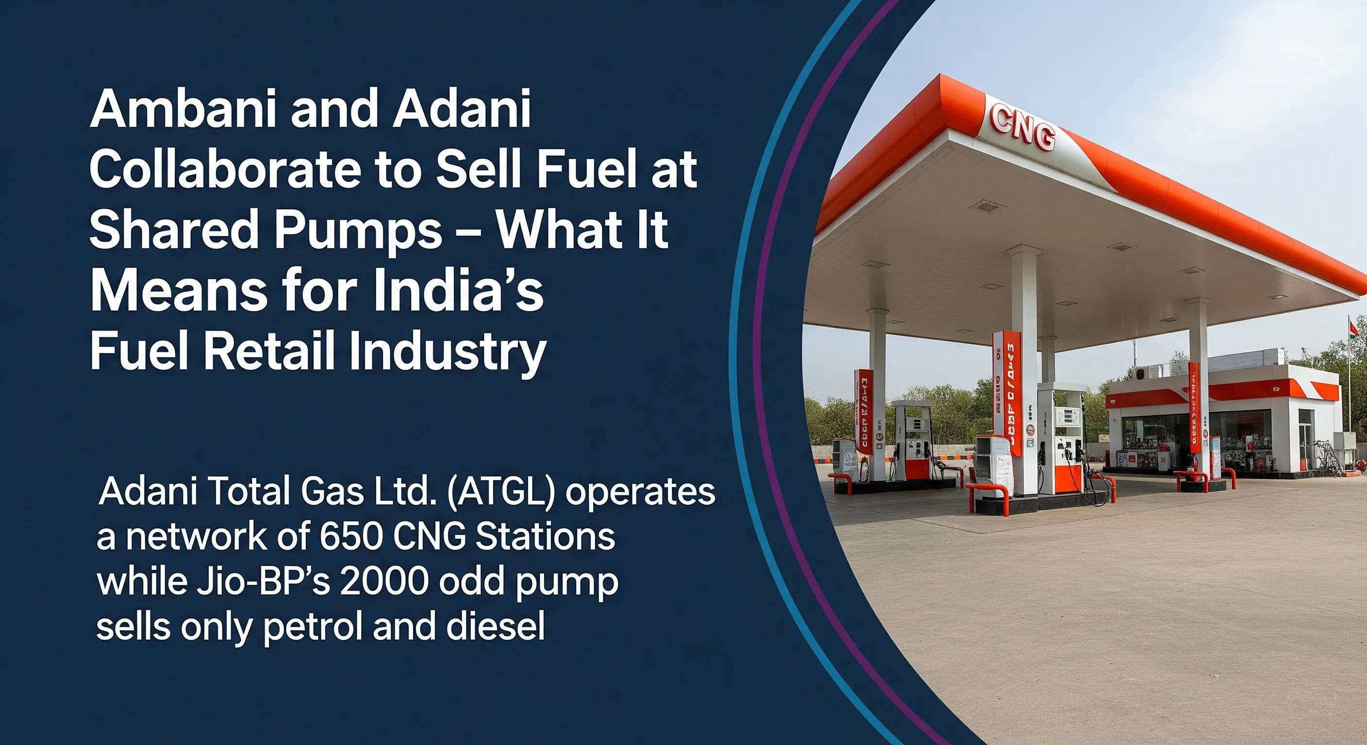 Ambani and Adani collaboration on fuel retail for 2025