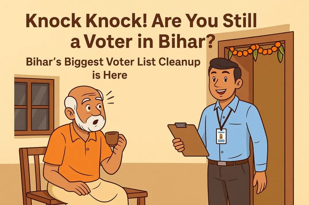 Cover image for 🗳️ Bihar Voter List Cleanup 2025: ECI's Biggest Verification Drive Hits the Ground
