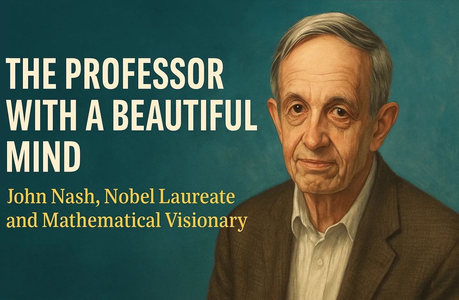 John Nash’s legacy as a Nobel laureate and the inspiring story of his mental health recovery.