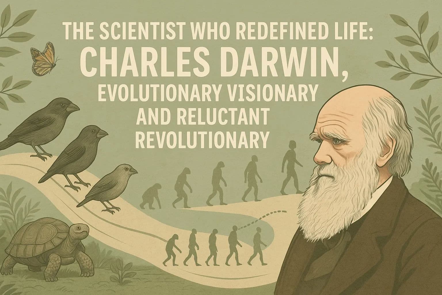 Cover image for Charles Darwin: The Man Who Revolutionized Biology