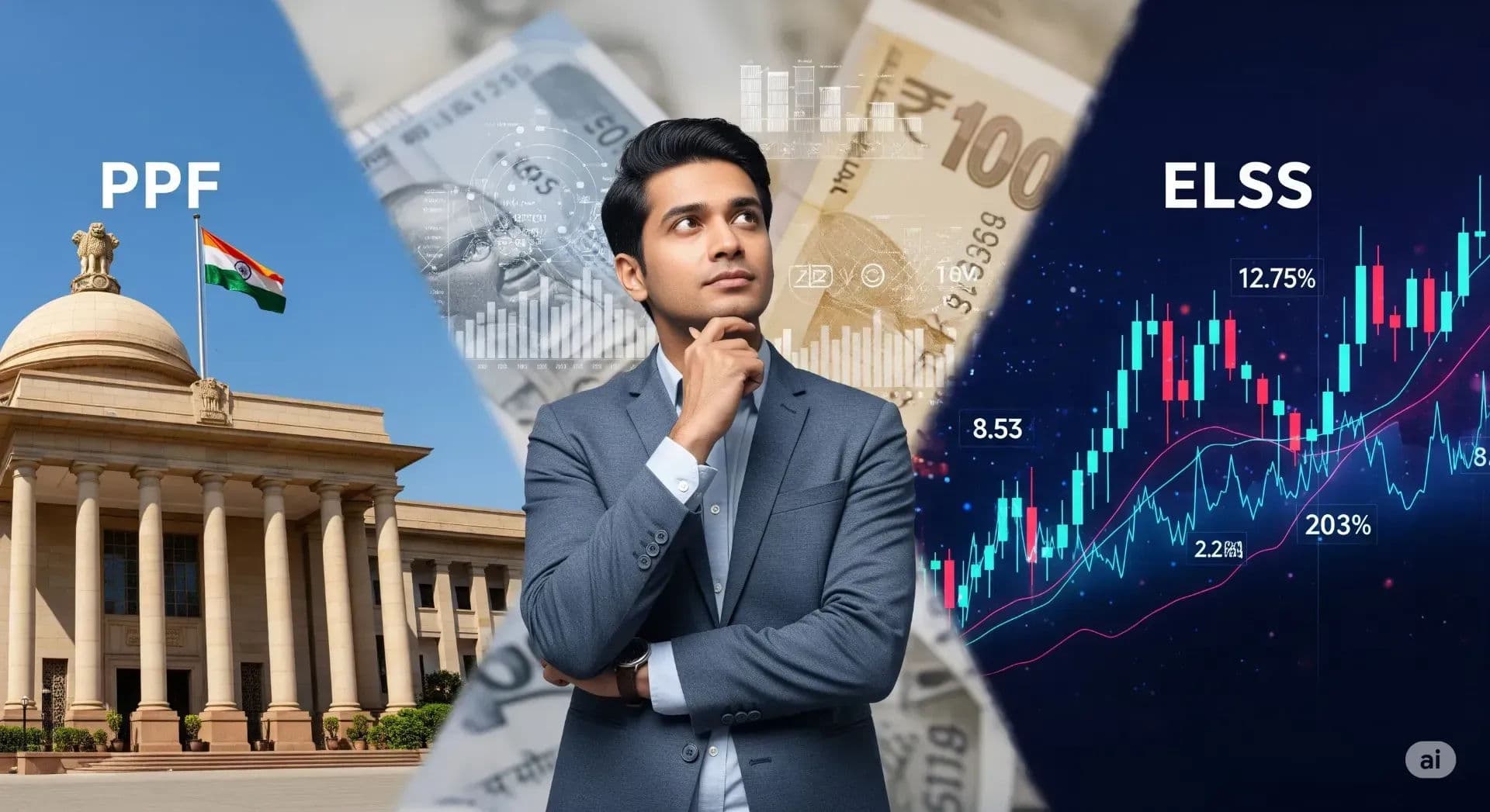 Cover image for Section 80C Decoded: A Clear Comparison of ELSS and PPF for 2025