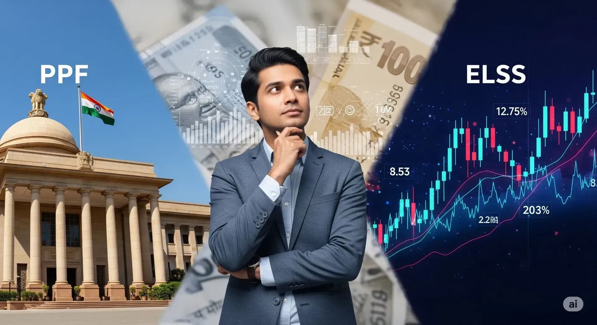 Cover image for Section 80C Decoded: A Clear Comparison of ELSS and PPF for 2025