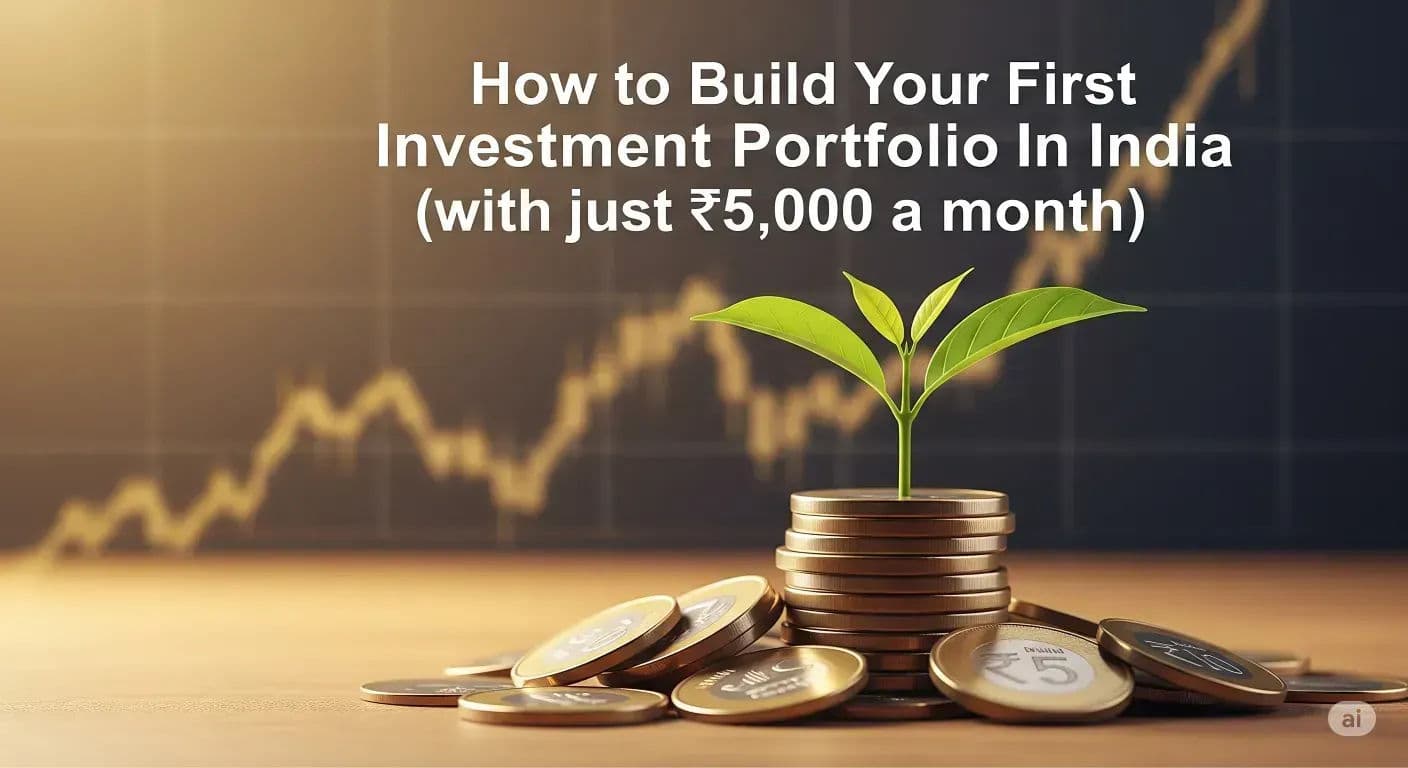 Cover image for How to Build Your First Investment Portfolio in India (with just ₹5,000 a month)