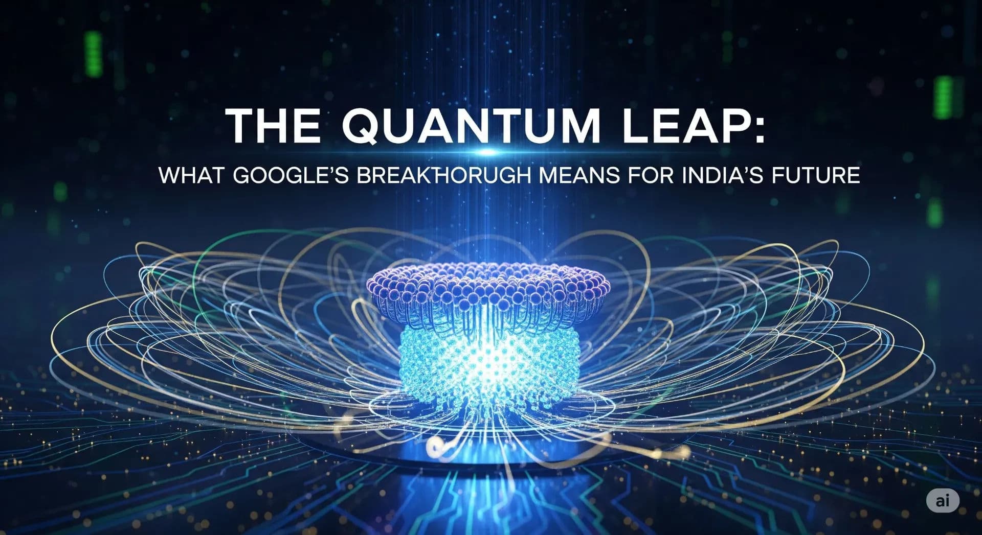 Cover image for The Quantum Leap: What Google's New Breakthrough Means for the Future of Computing in India