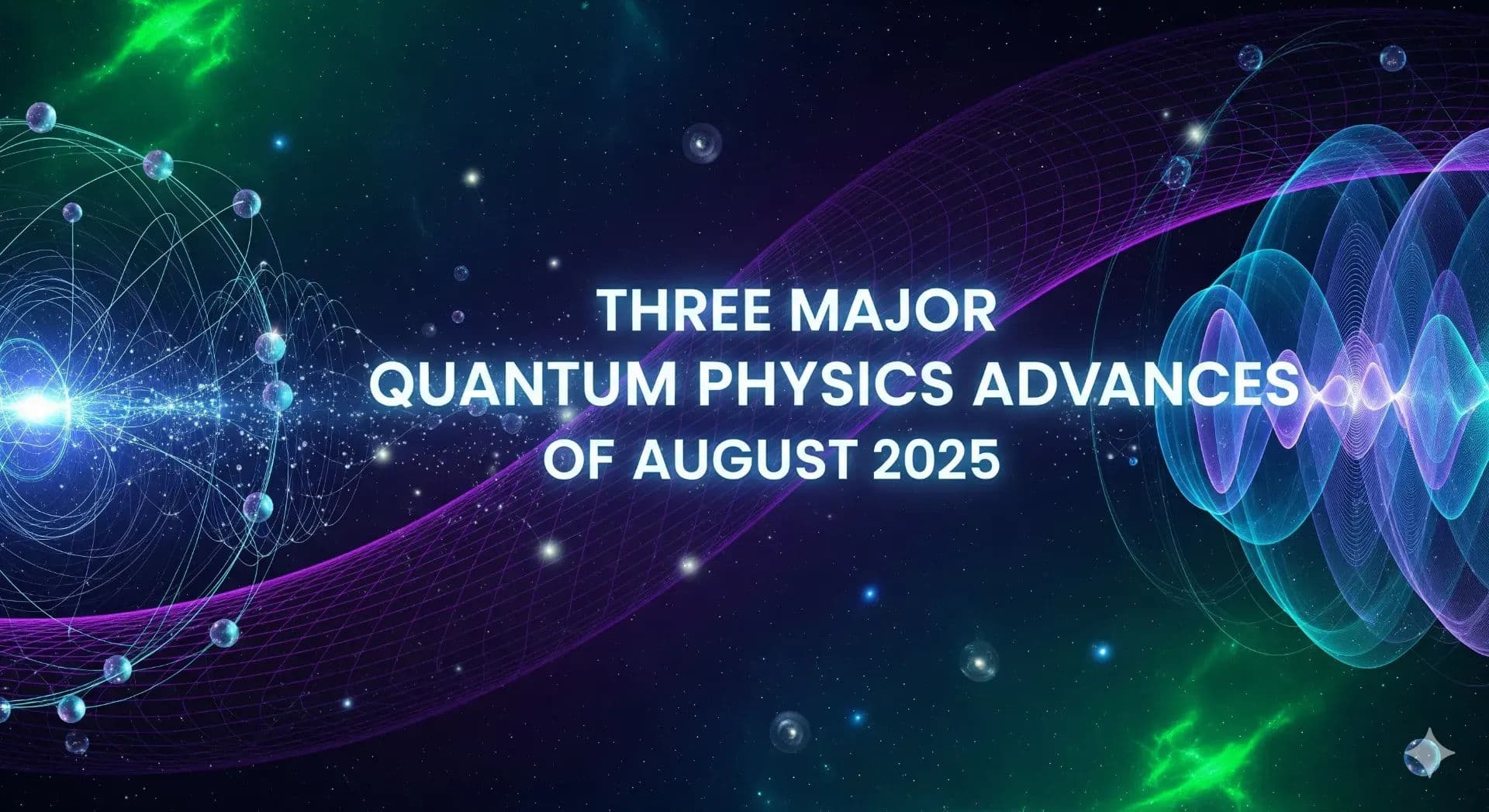 Cover image for Three Major Quantum Physics Advances of August 2025
