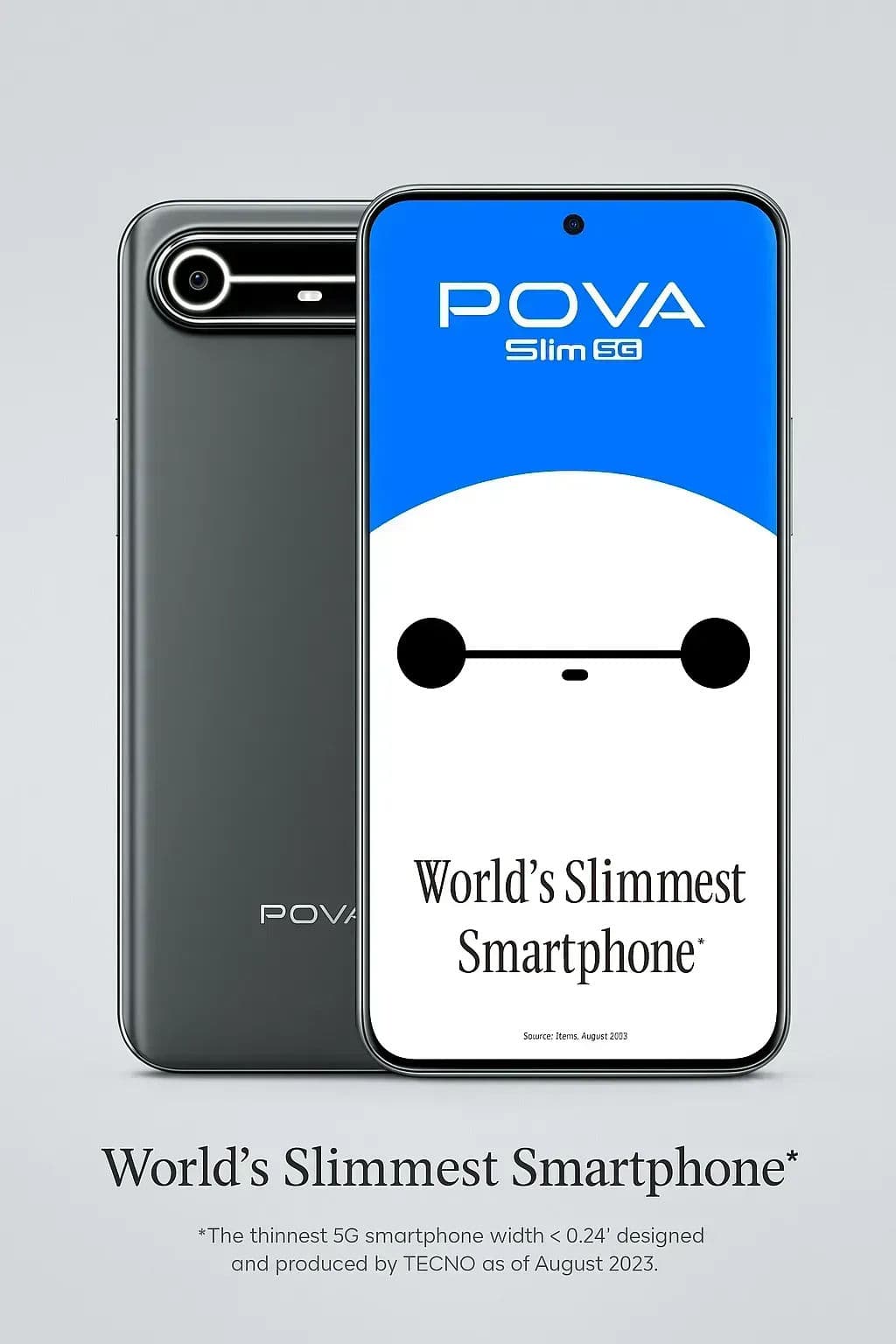 World’s Slimmest 5G Phone