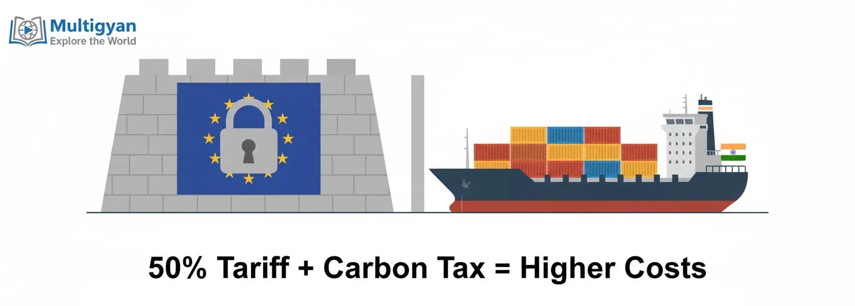 Cover image for Europe’s 50% Steel Tariff: Why Your Car, Home & EMIs in India Could Soon Cost More