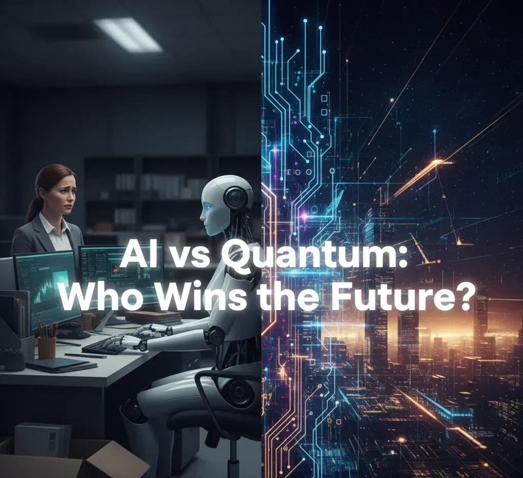 Cover image for AI ने नौकरी छीनी या Quantum ने भविष्य? 2025 का सबसे बड़ा Tech भूचाल जो आपको हिला देगा!