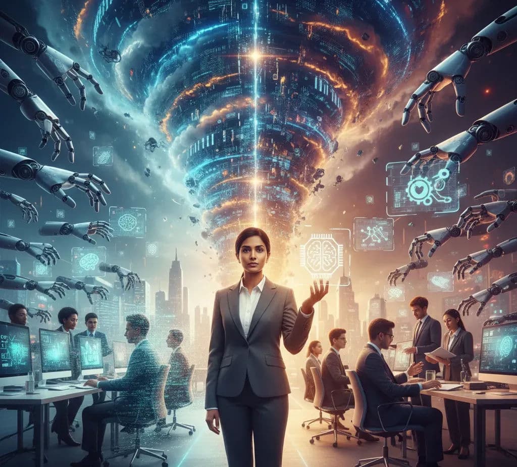 AI impact on Indian jobs, 2030 job crisis India, future of work automation India, AI-proof careers